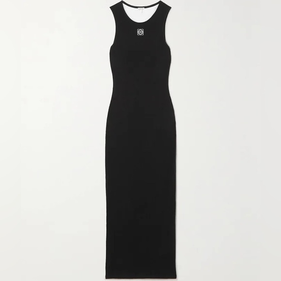 Loewe Black Sleeveless Tank Dress Sz M - Picture 3 of 8